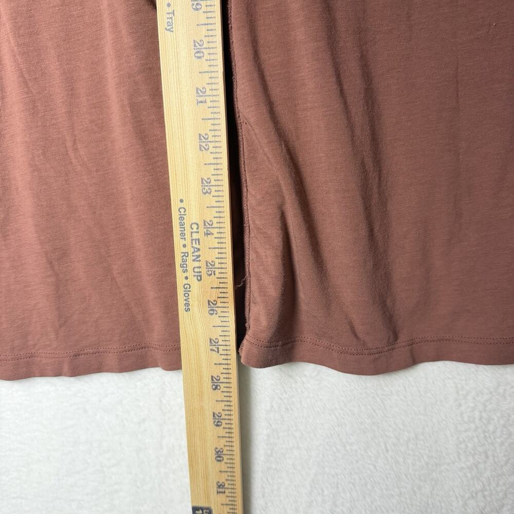 Lululemon All Yours Tee Ancient Copper Relaxed Fit Women’s size 10/12 - Picture 5 of 7
